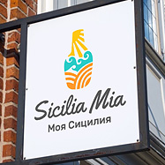 Разработка логотипа для ресторана — Sicilia Mia